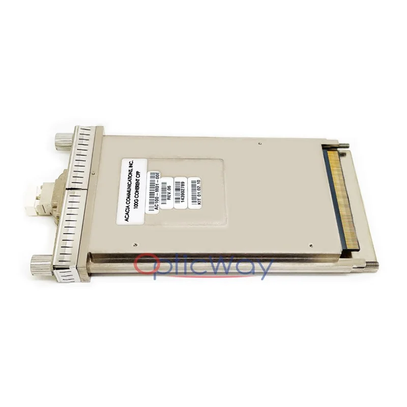Acacia AC100-M01-00E 100G Coherent CFP Tunable DWDM Transceiver Full Front Label View