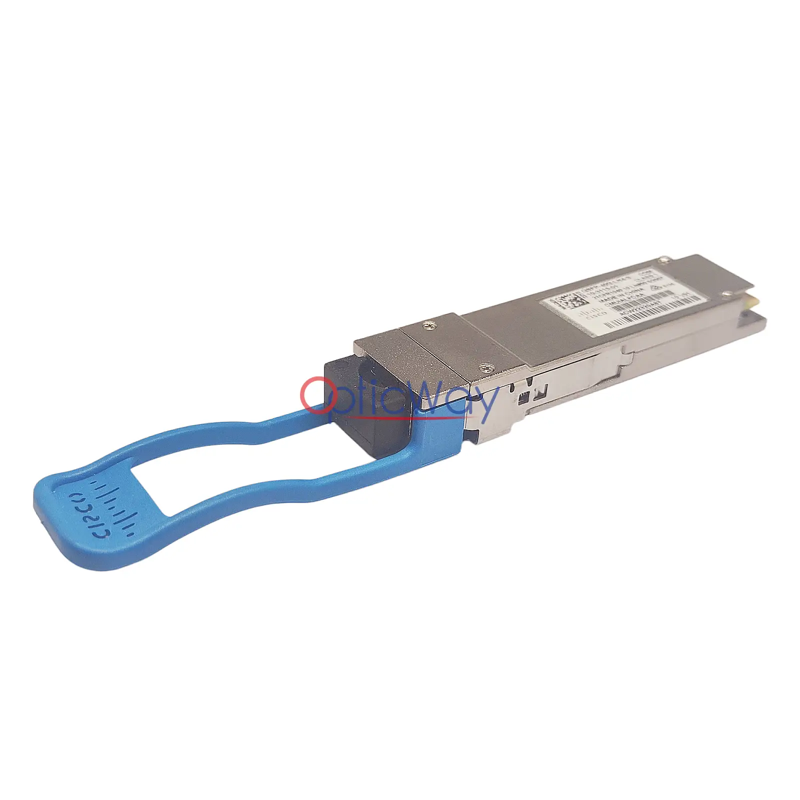 Cisco QSFP-40G-LR4-S Duplex LC Connector Side Front View