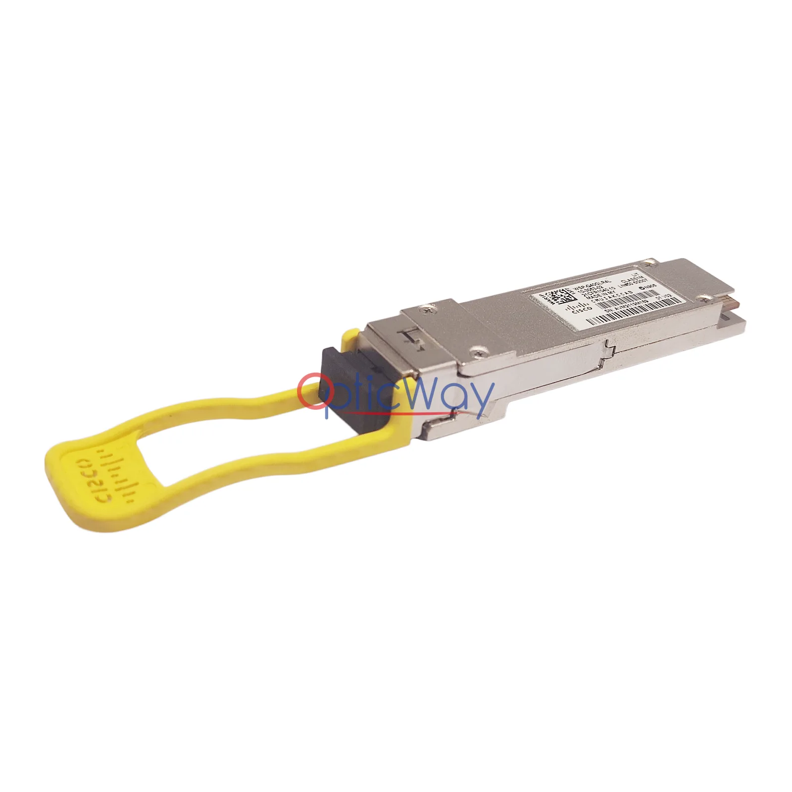 Cisco WSP-Q40GLR4L Duplex LC Connector Side Front View