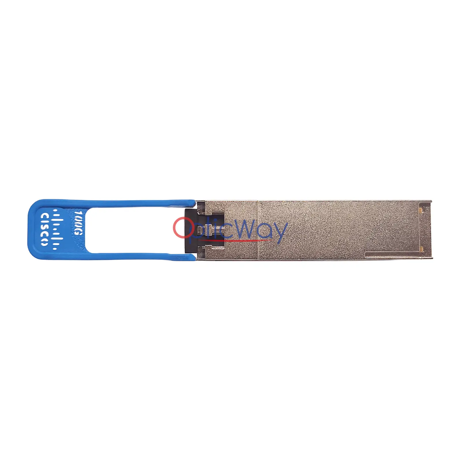 Cisco QSFP-100G-LR4-I 10km SMF Industrial Grade Transceiver Rear Housing View 10-3471-01