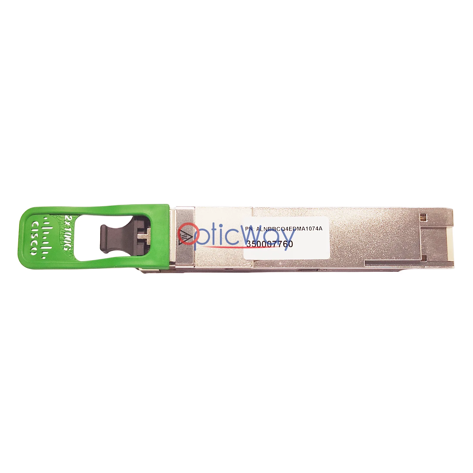 Cisco QDD-2X100-CWDM4-S 2km SMF Transceiver Rear Housing View