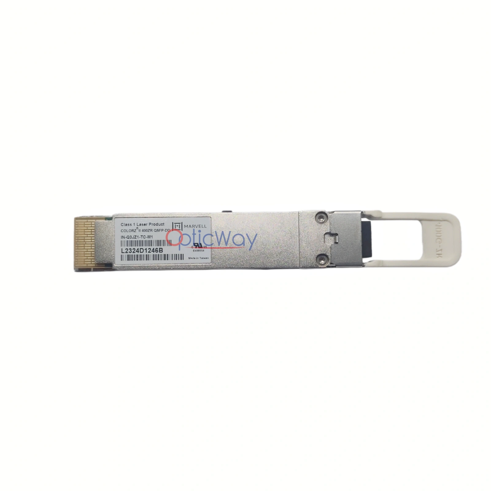 Marvell IN-Q3JZ1-TC-M1 COLORZ II 400ZR Tunable C-band QSFP-DD 400G 120km SMF LC Coherent Transceiver with Label