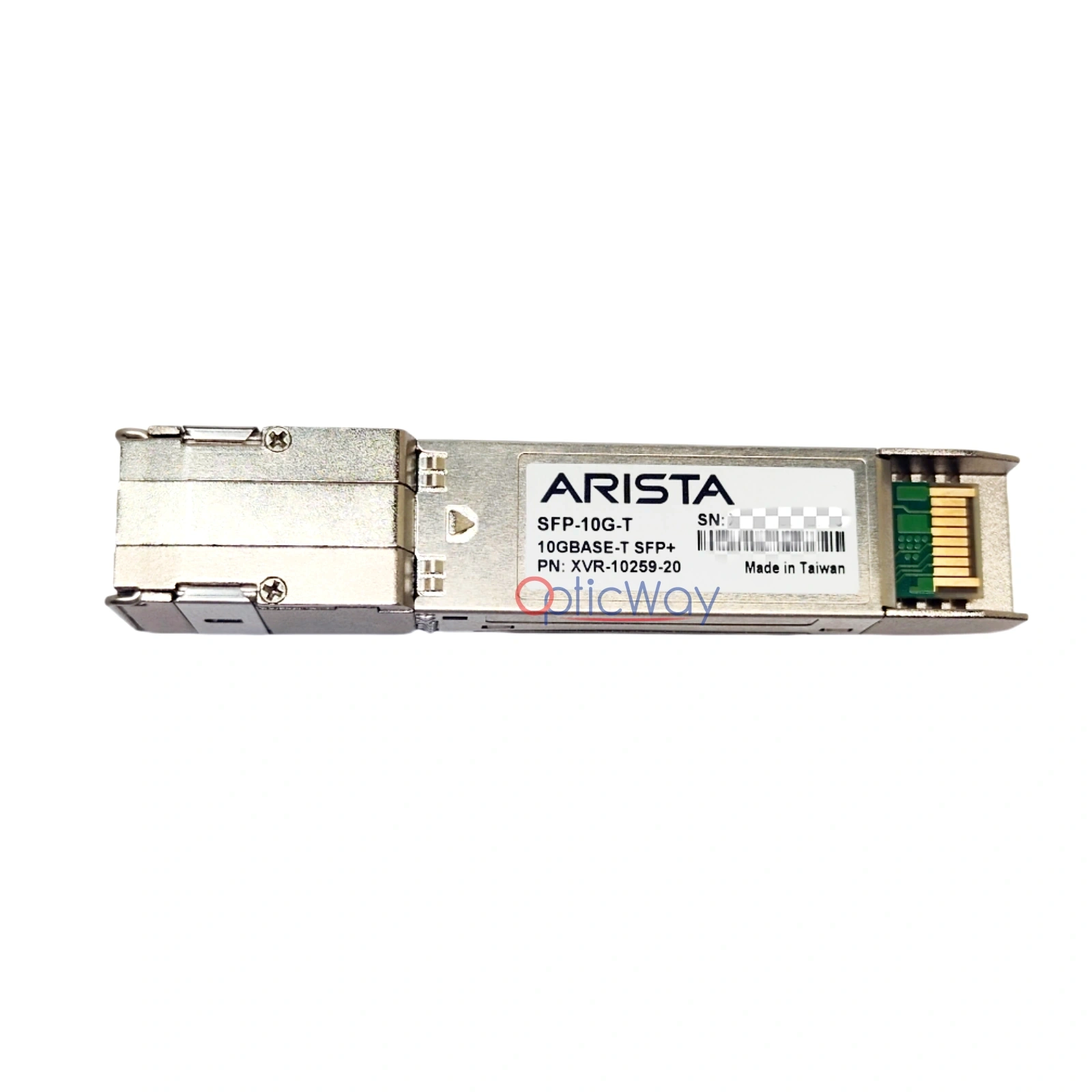 Arista SFP-10G-T XVR-10259-20 10GBASE-T SFP+ RJ45 100m Copper Transceiver with Label