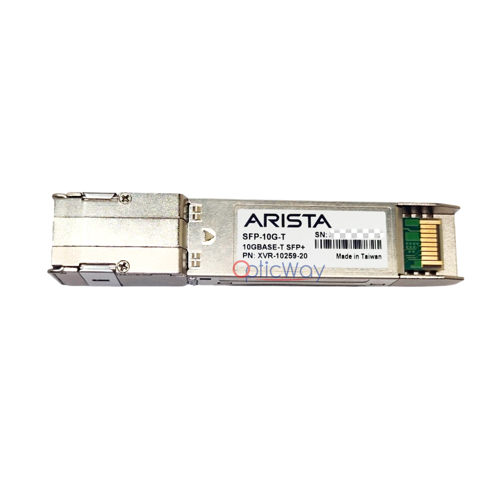 Arista SFP-10G-T XVR-10259-20 10GBASE-T SFP+ RJ45 100m Copper Transceiver with Label