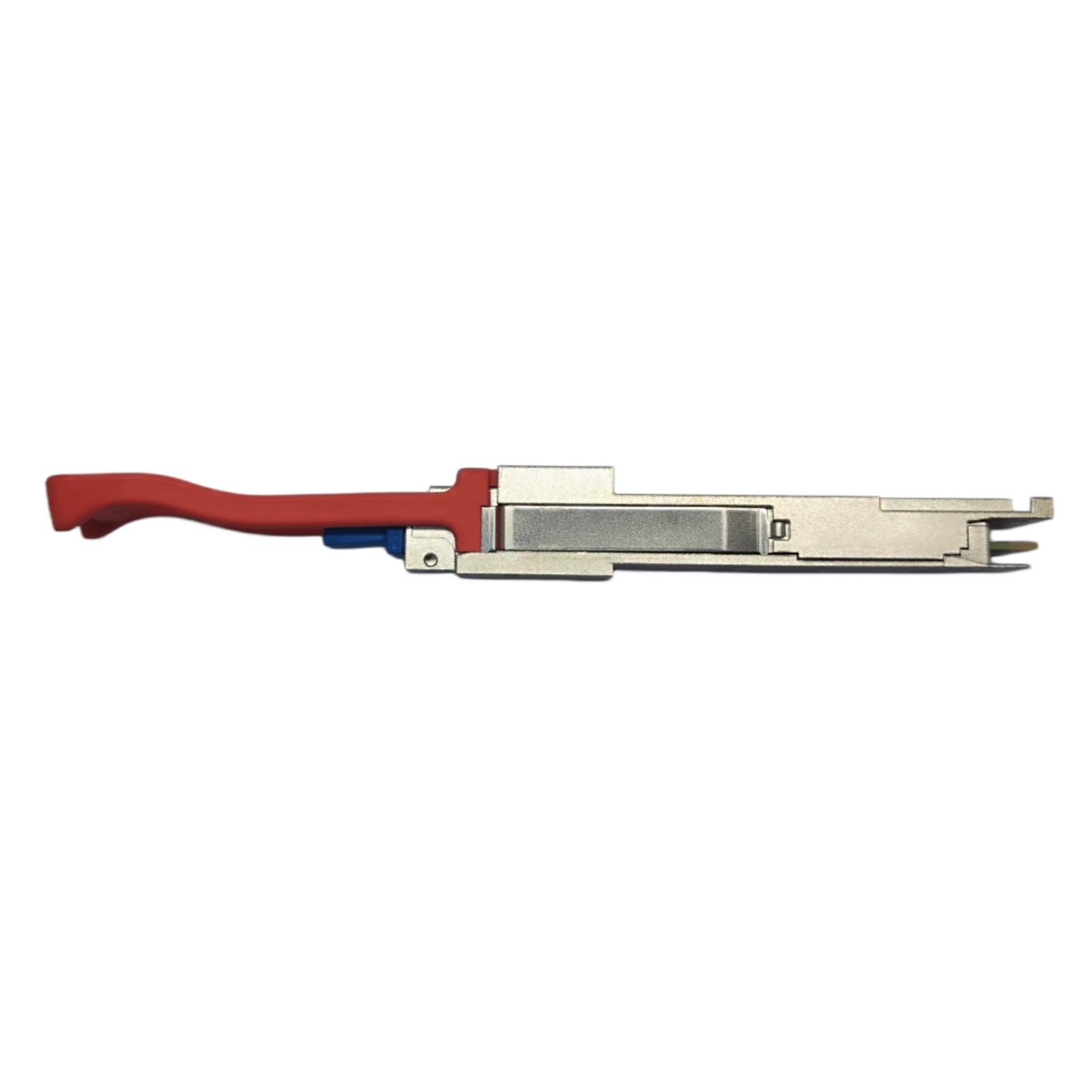 Huawei 02311BKT QSFP-40G-ER4 40G QSFP+ Transceiver Side View with Red Pull Tab