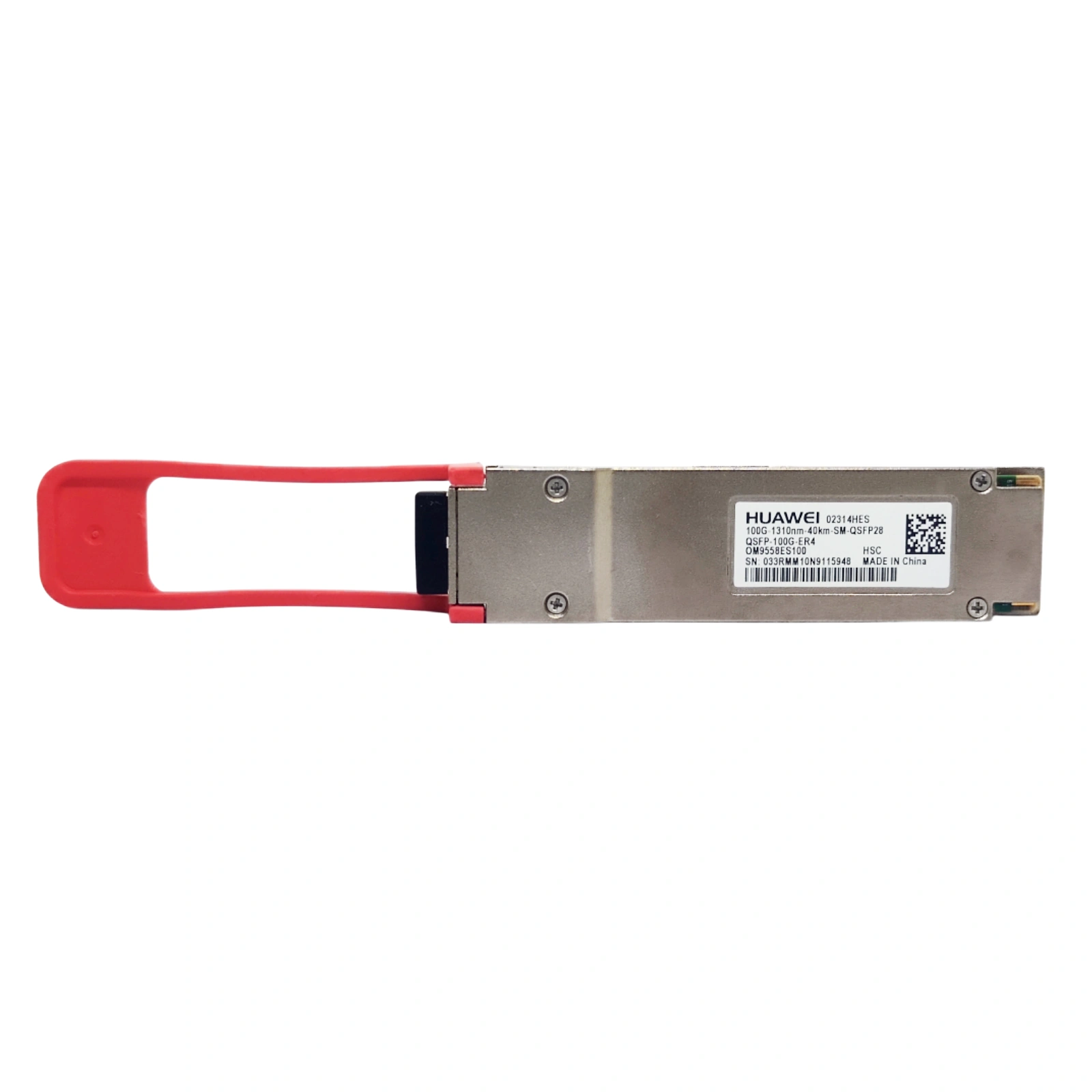Huawei 02314HES OM9558ES100 100G-ER4 40km QSFP28 Transceiver with Label