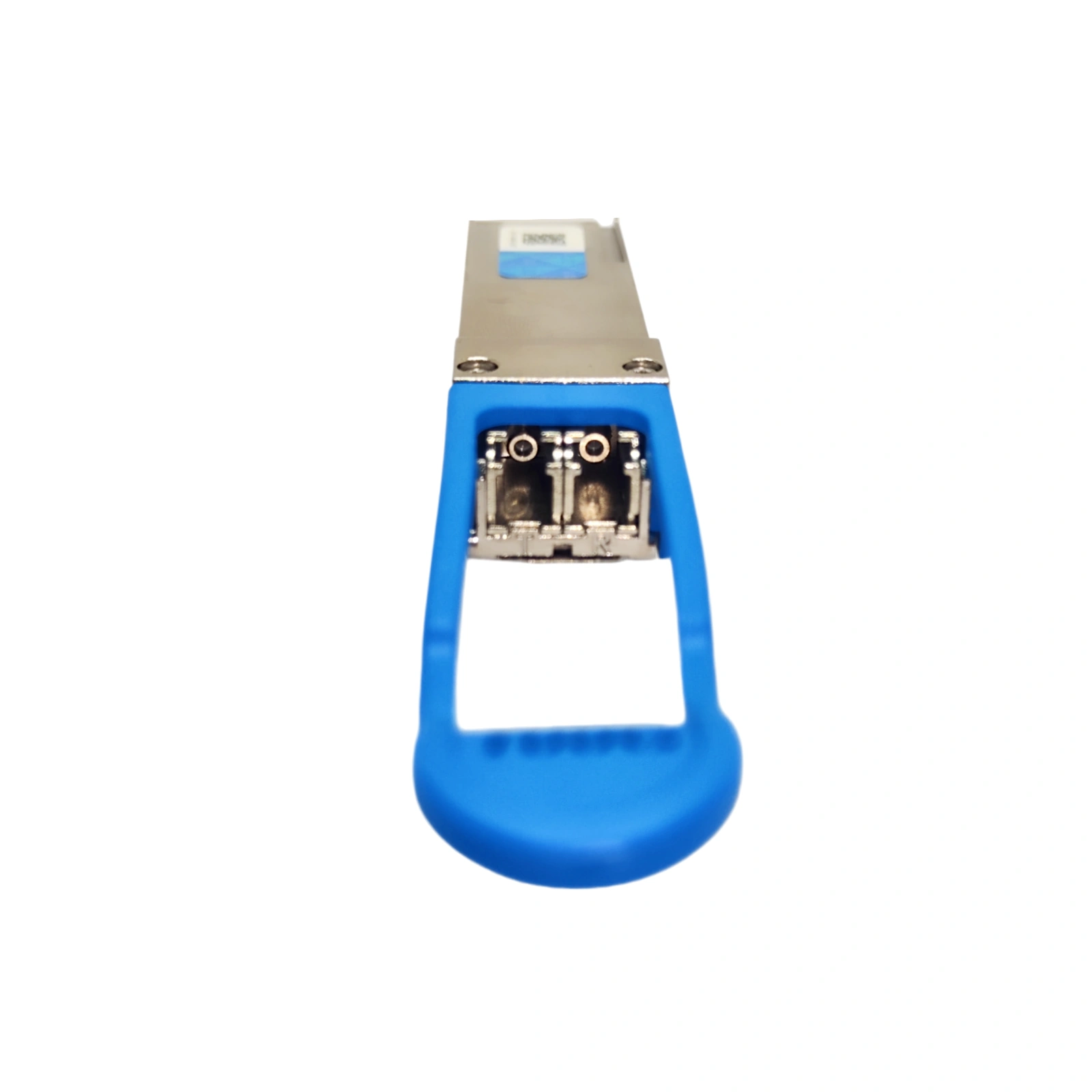 Intel FTLC1154RDPL3-IT 100GBASE-LR4 QSFP28 Transceiver Duplex LC Connector Close-up