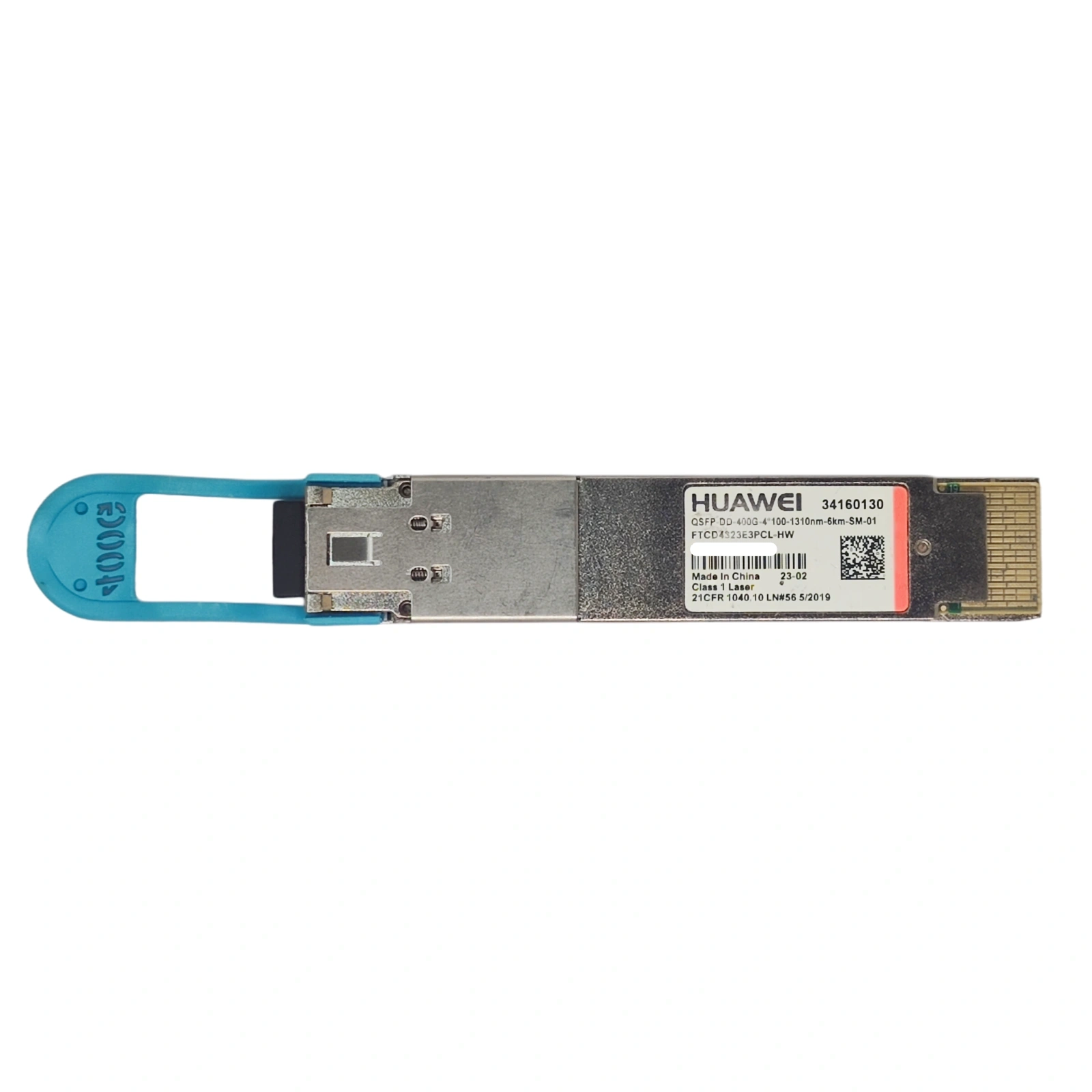 Huawei 34160130 FTCD4323E3PCL-HW 400GBASE-DR4 QSFP-DD Transceiver with Label