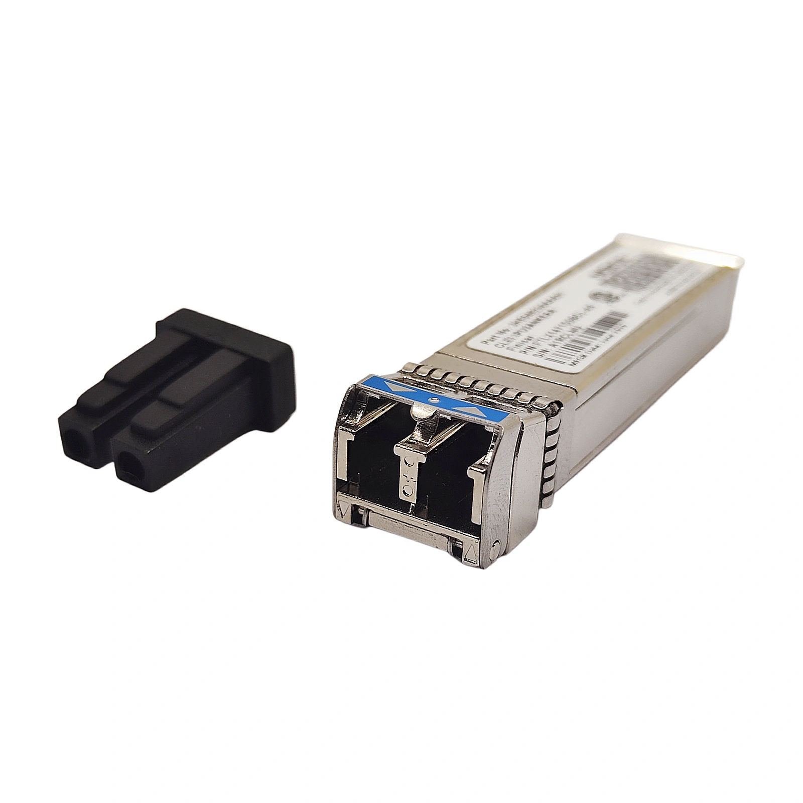 Nokia 3HE04823AAA 10GBASE-LR SFP+ Transceiver Duplex LC Connector Close-up
