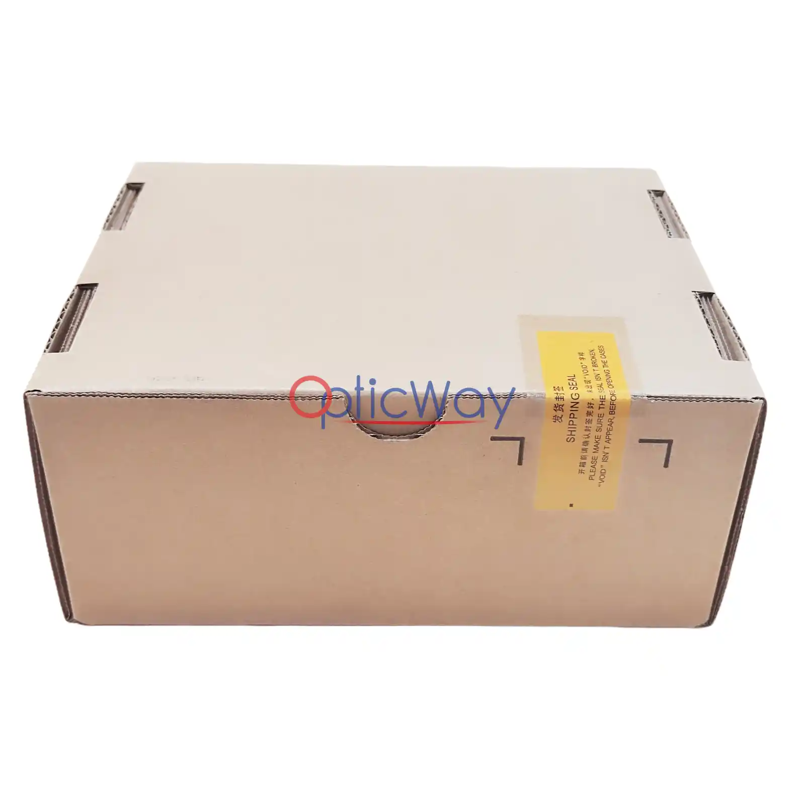 Original Huawei CFP2-100G-LR4 Transceiver Box Factory Shipping Seal Sticker Close-up View