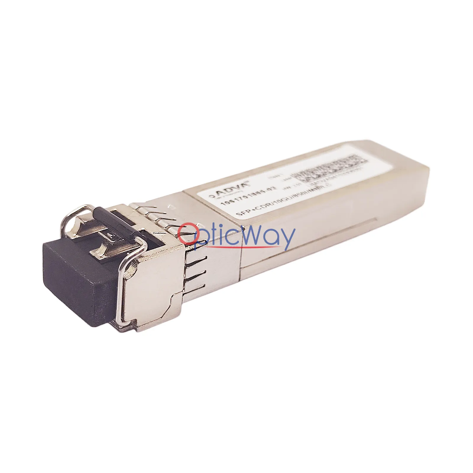 ADVA 1061701865-02 10G 850nm MMF SFP+ Transceiver LC Connector View