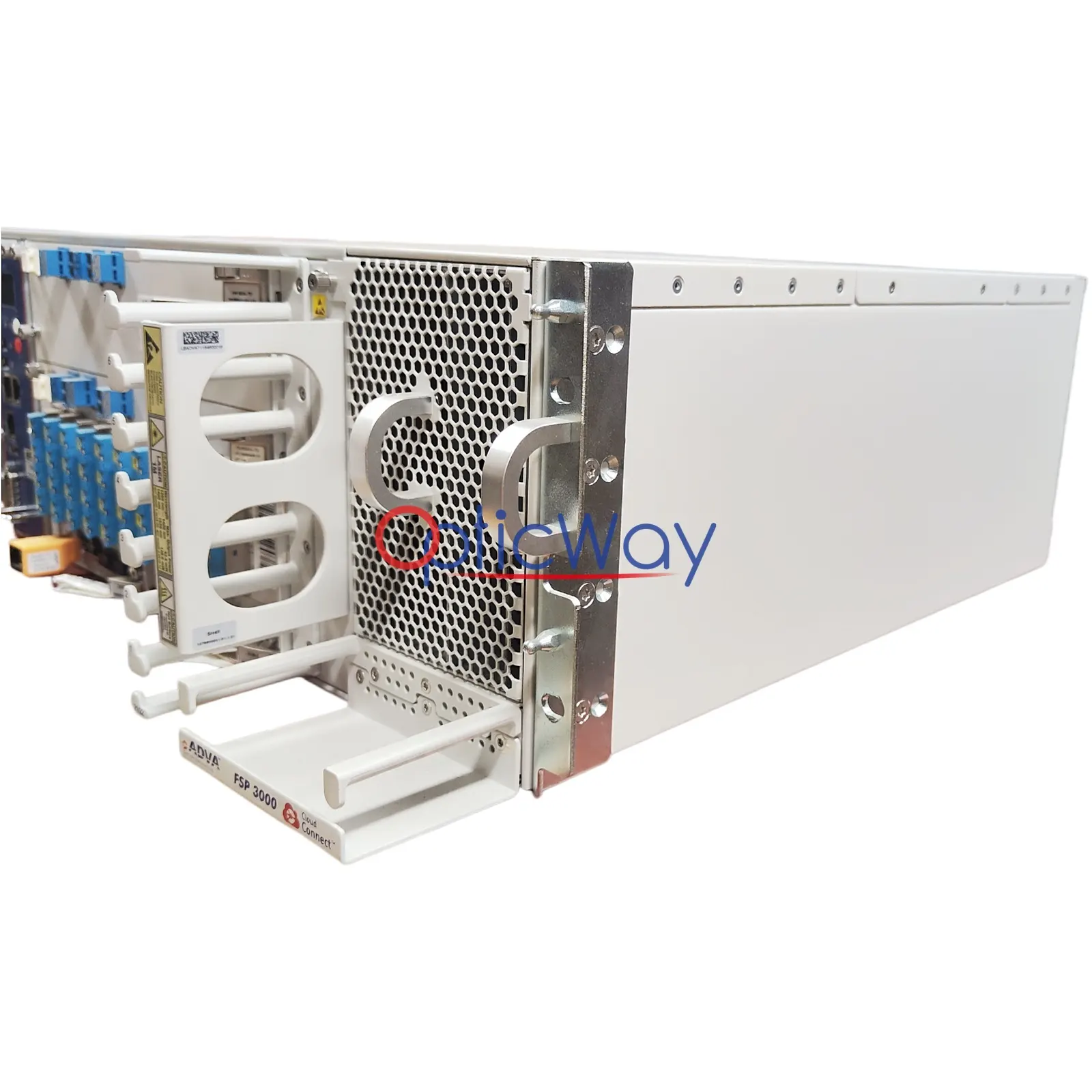 ADVA FSP 3000 C-4R Optical Transport Platform Side Front View