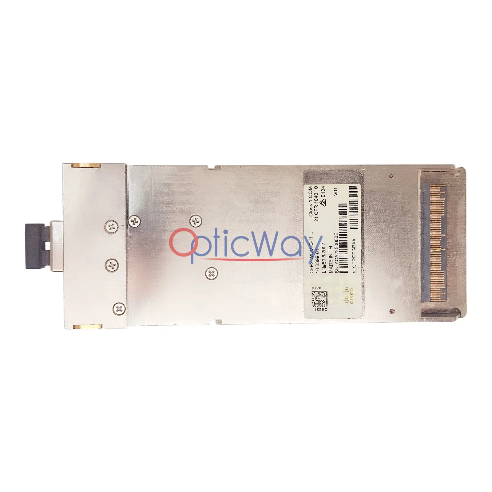 Cisco ONS-C2-WDM-DE-1HL 100G/200G Coherent CFP2 Transceiver Full Label View