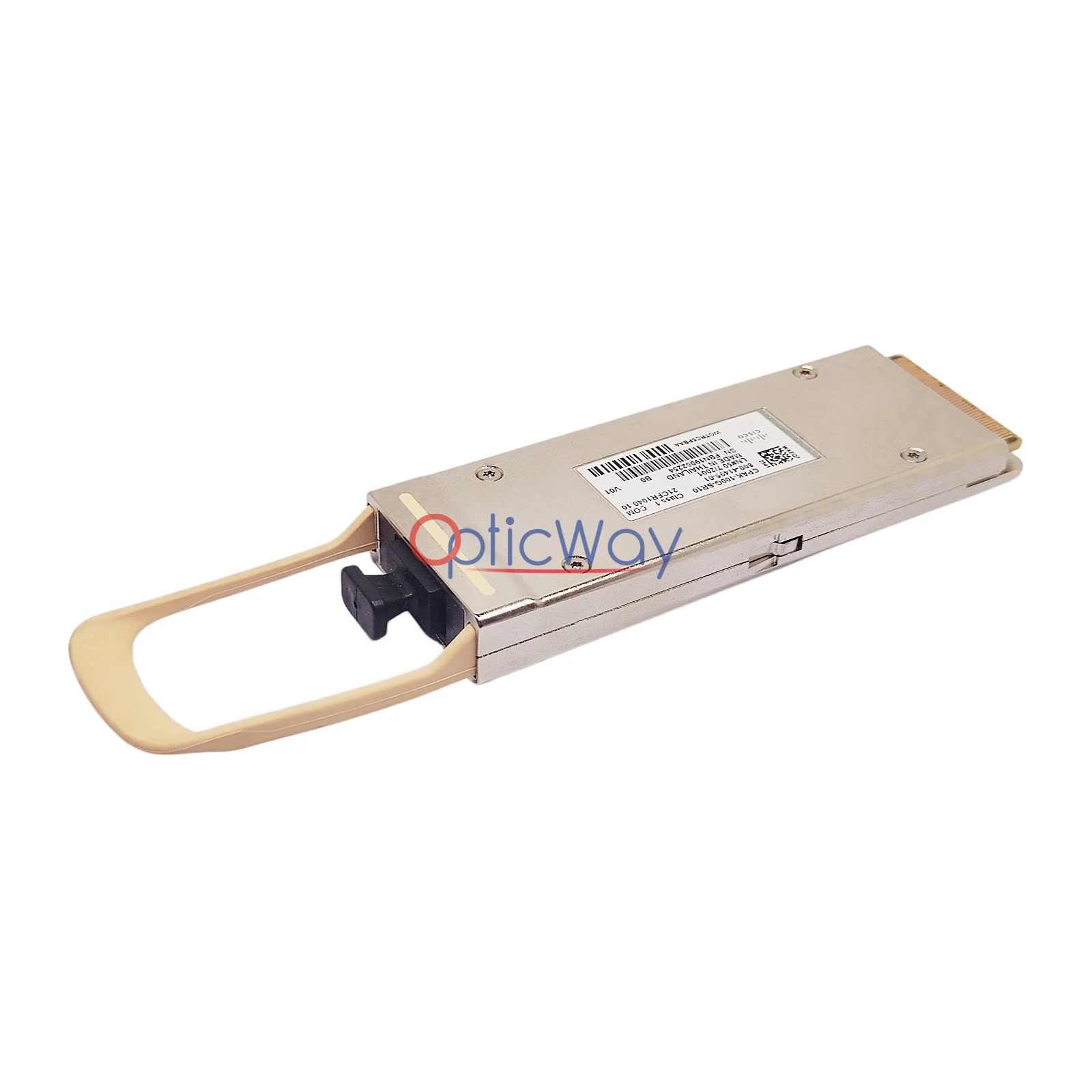 Cisco CPAK-100G-SR10 CPAK Transceiver Side Front View with MPO Connector