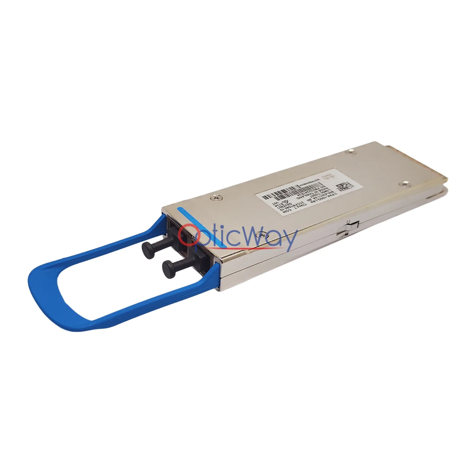 Cisco CPAK-100G-LR4 Duplex LC Connector Side Front View