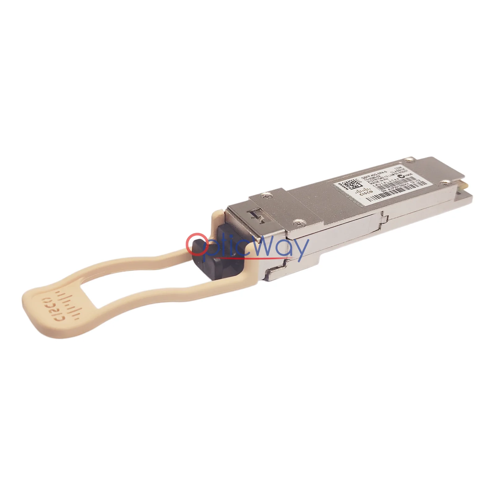 Cisco QSFP-40G-SR4-S MPO Connector Side Front View
