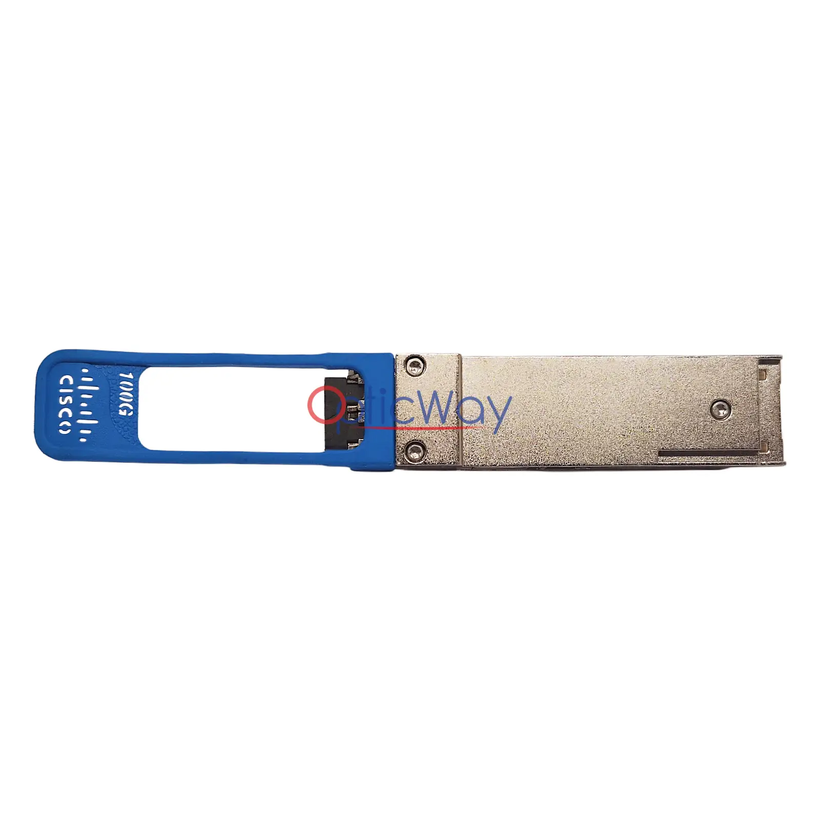 Cisco ONS-QSFP28-LR4 1310nm 10km SMF Transceiver Rear Housing View 10-3204-01 Finisar