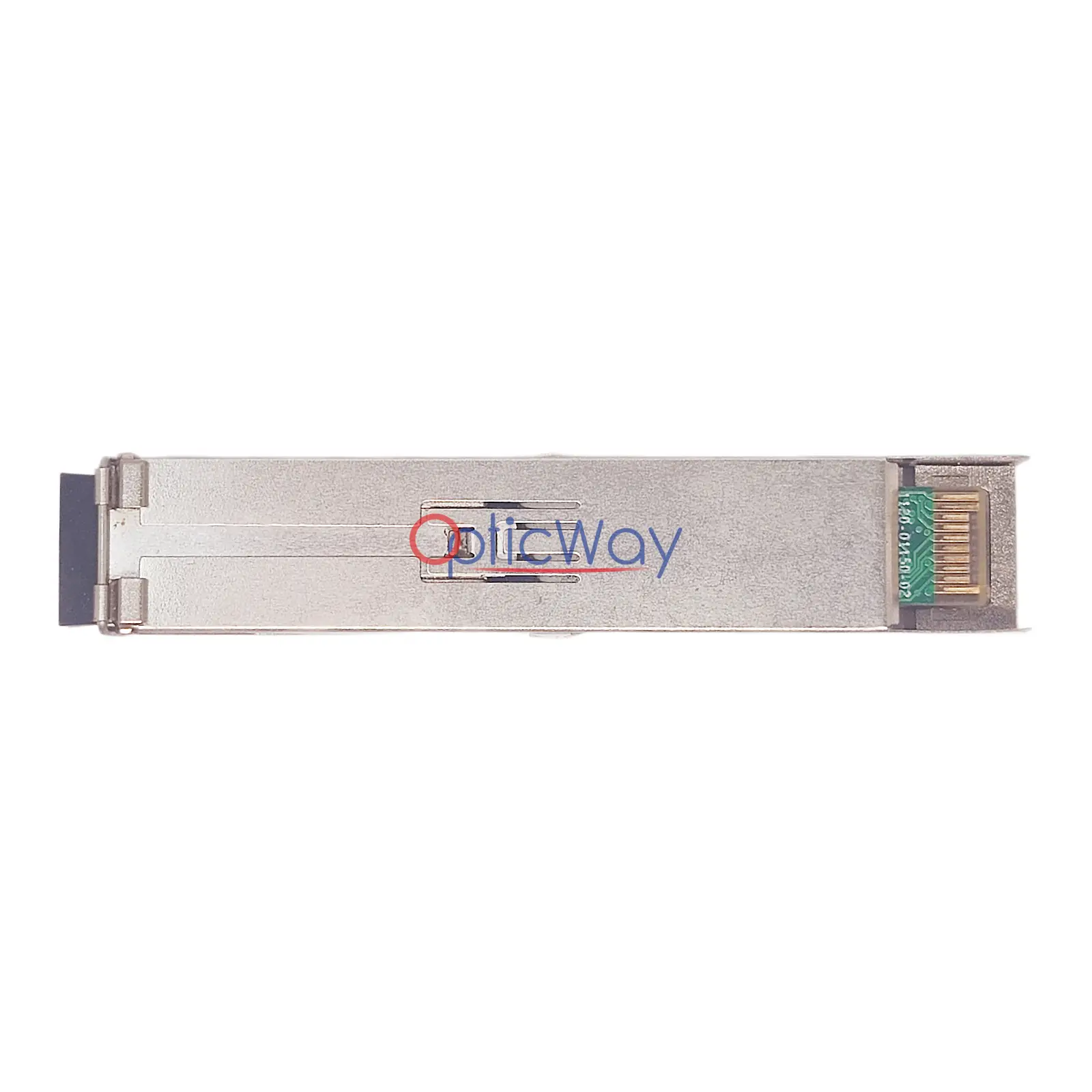 Alcatel-Lucent 3FE54823BA BVL3AV8BAA GPON ONT SFP Rear Housing & Gold Finger View