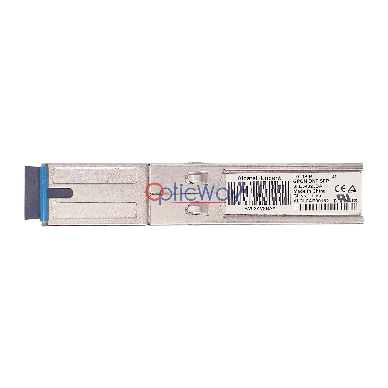 Genuine Alcatel-Lucent 3FE54823BA I-010S-P GPON ONT SFP BVL3AV8BAA Full Front Label View