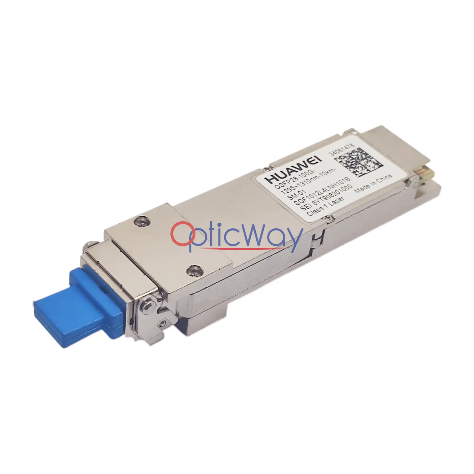 Huawei 34061478 1295-1310nm 10km SMF Duplex LC Connector Side Front View