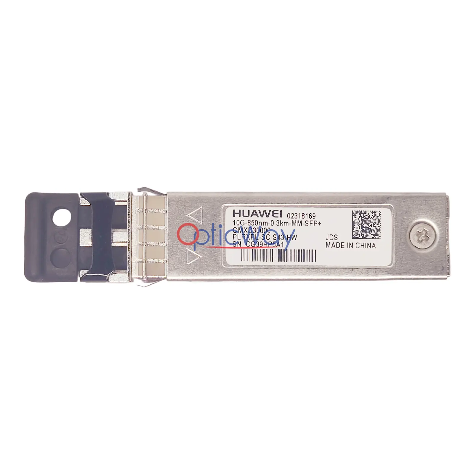 Genuine Huawei 02318169 OMXD30000 10G SFP+ SR Full Front Label View