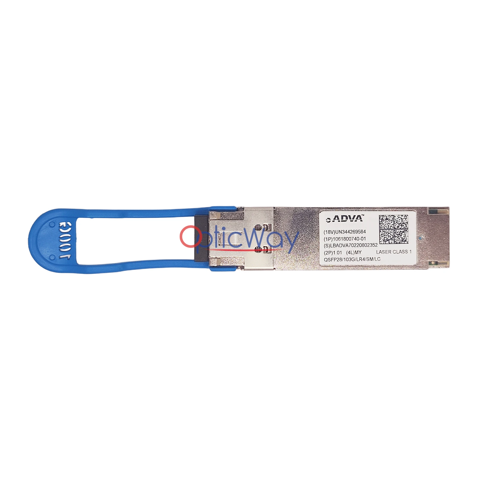 ADVA 1061800740-01 103G 10km SMF Optical Transceiver Side View