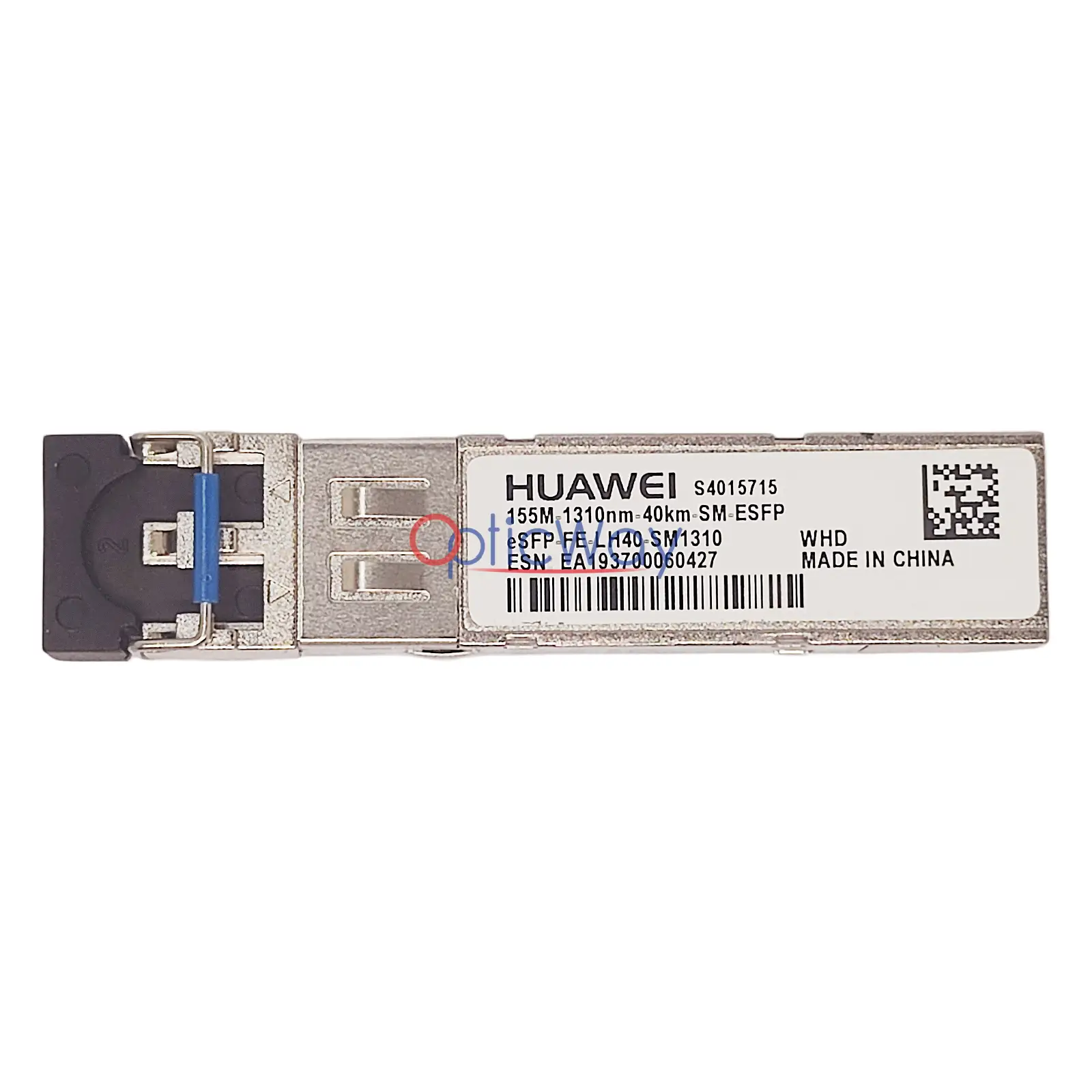Genuine Huawei S4015715 eSFP-FE-LH40-SM1310 155M Fast Ethernet eSFP Full Front Label View