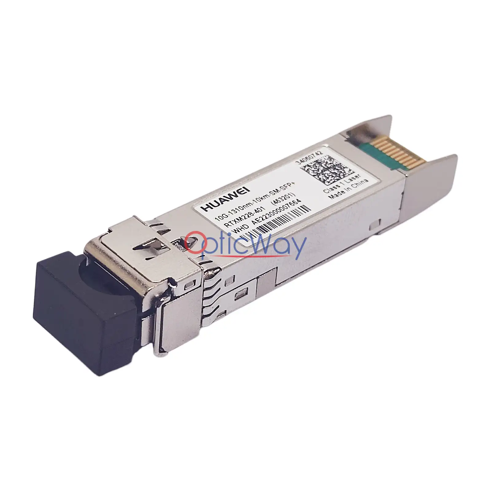 Huawei 34060742 10G SFP+ Duplex LC Port Side Front Profile View