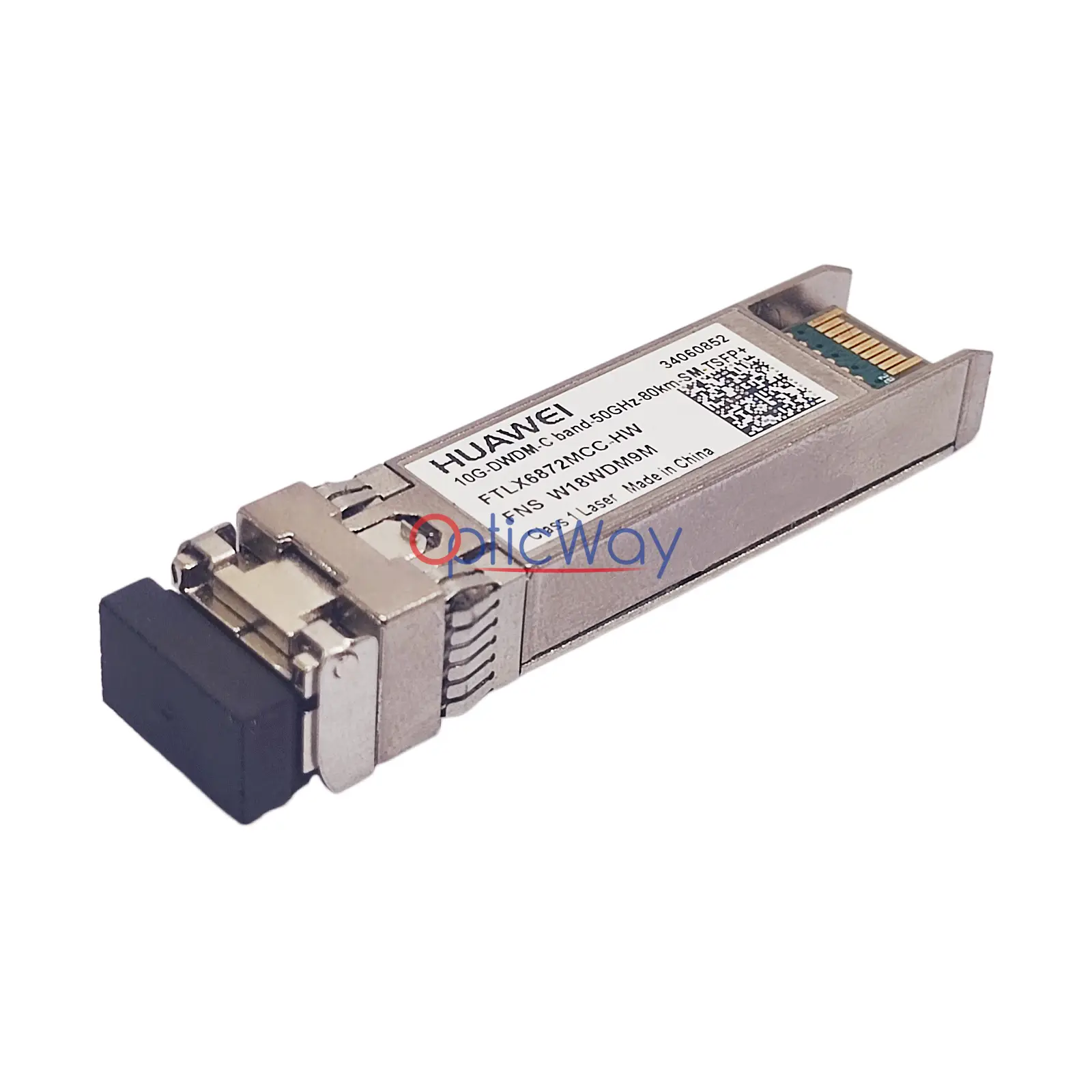 Huawei 34060852 10G DWDM Duplex LC Port Side Front Profile View