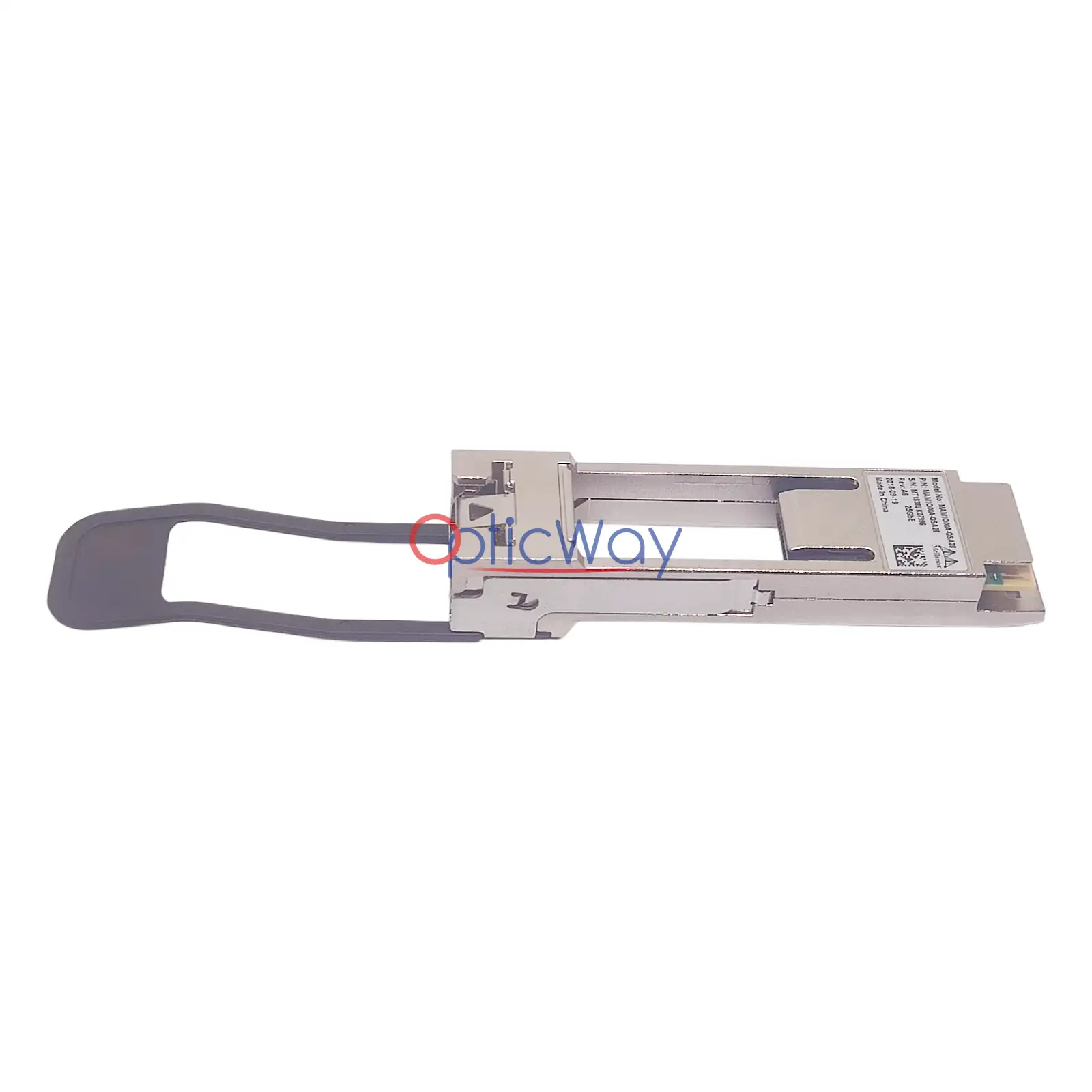 Mellanox MAM1Q00A-QSA28 QSFP28 To SFP28 Converter Adapter Side Profile Full Body View