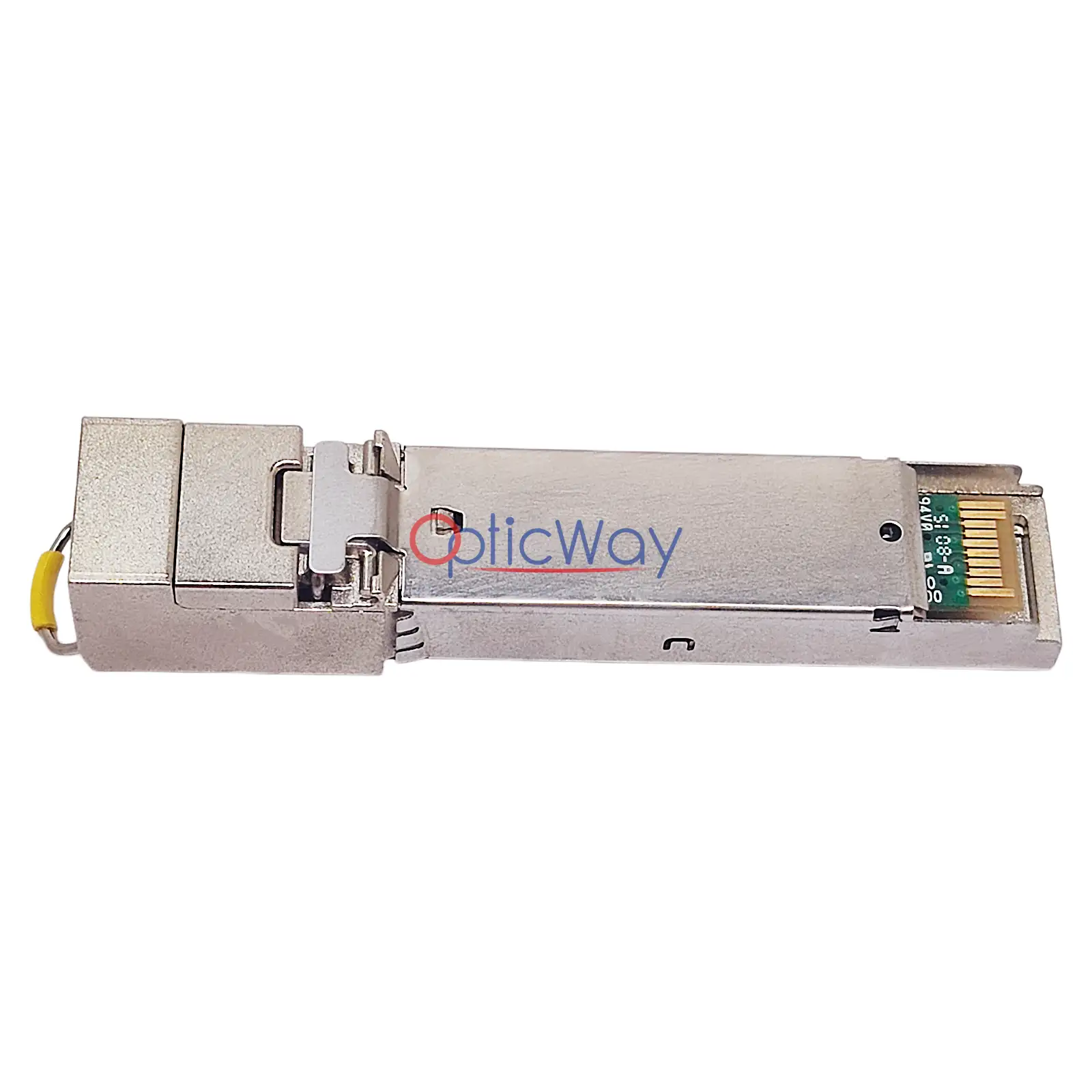 Juniper 077-0209-000 SFP Copper Transceiver Rear Housing & Gold Finger Full View