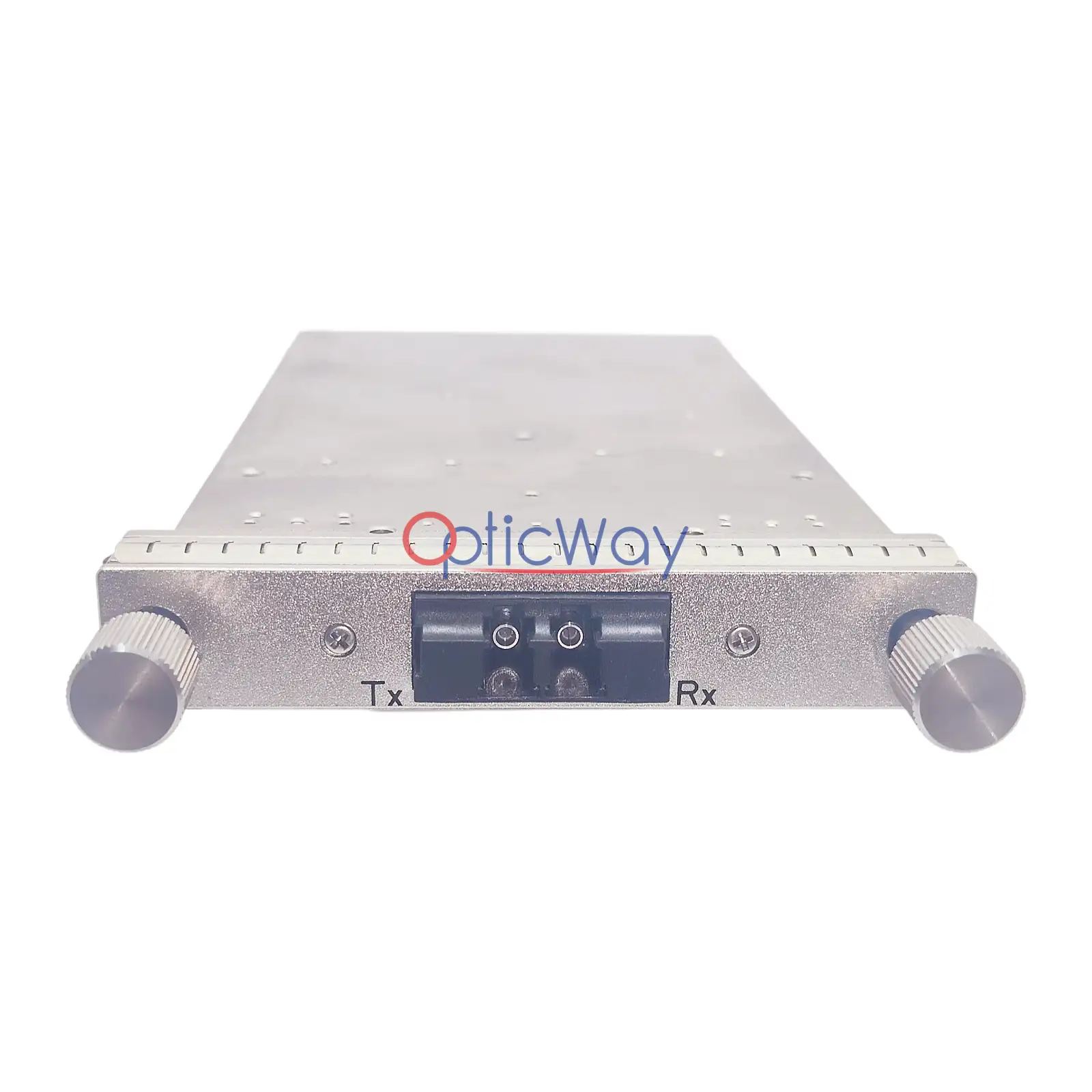 Ciena 160-9113-900 CFP Duplex LC Tx/Rx Optical Port Front Straight Close-Up Interface View